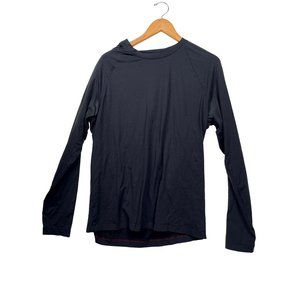 Rhone Spar Black Notch Crewneck Pullover Mens Large NWOT